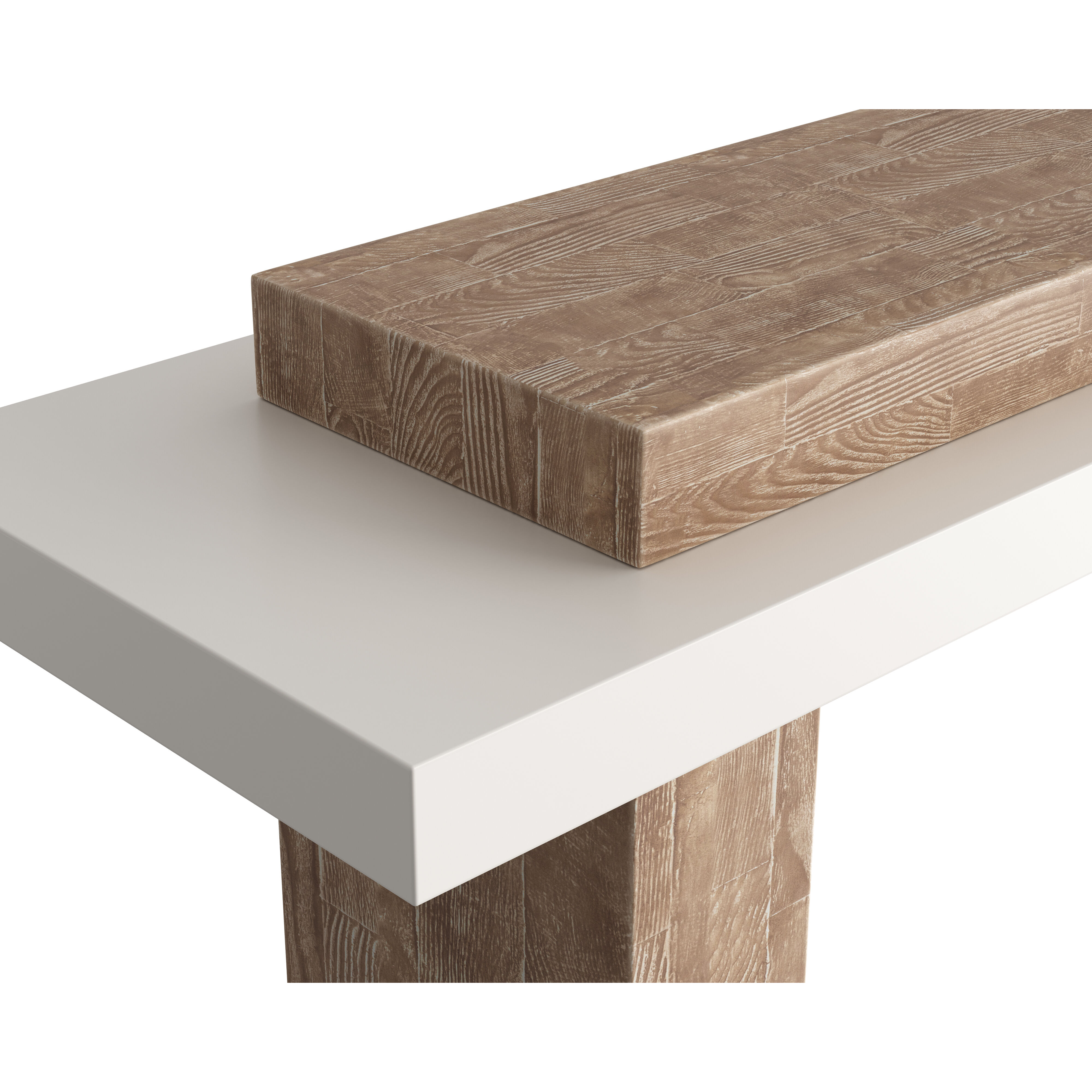 Herriot 56.25 X 29.5 inch Light Brown / Summer Sand Outdoor Console Table